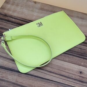 Steve Madden Lime Green/Neon Yellow Wristlet